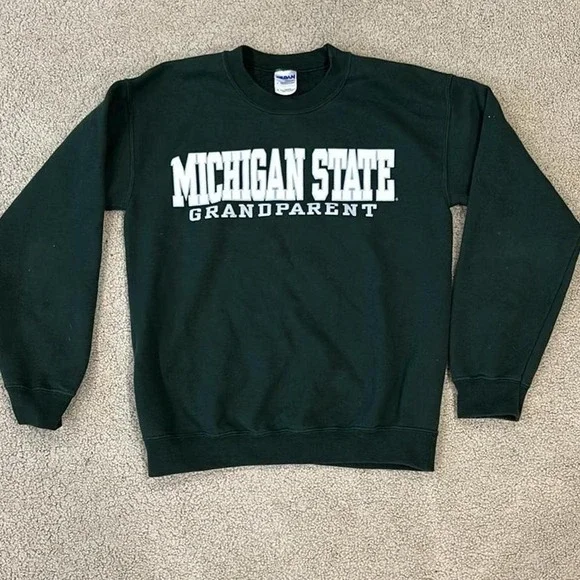Michigan State University grandparent crewneck sweatshirt - Picture 1 of 3